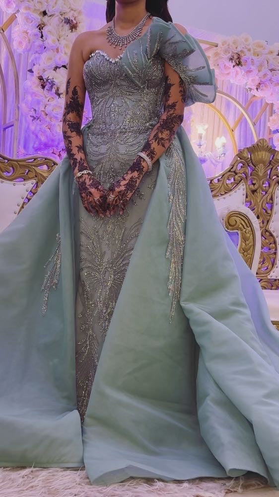 Custom engagement dress